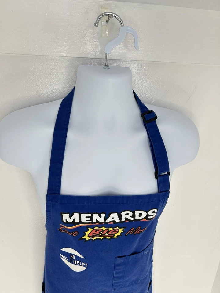 Menards Employee Work Apron Uniform One Size Fits All Workwear Save Big Money - Image 4 of 4