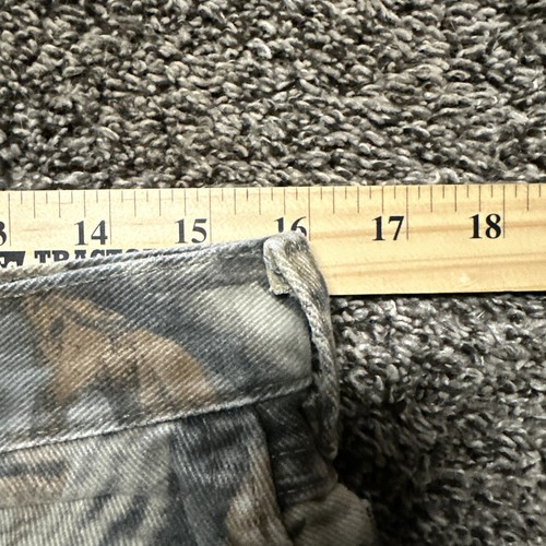 Pantalones de mezclilla Wrangler para hombre 32x28 camuflaje equipo profesional realtree maderas duras camuflaje al aire libre - Imagen 8 de 8