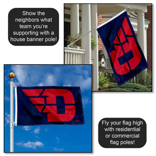 Dayton Flyers Flying D Flag Large 3x5 - Bild 3 von 7