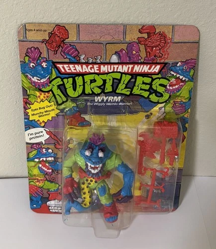 TMNT Teenage Mutant Ninja Turtles Vintage 1991 Wyrm MOC MINT