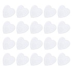 300 stücke Herzform Kuchen Papier Pad Schöne aushöhlen Cupcake Dessert Papier