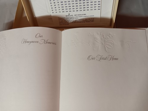 Vintage Hallmark Wedding Keepsake Album New Boxed Keepsafe Page Protectors - Picture 24 of 24