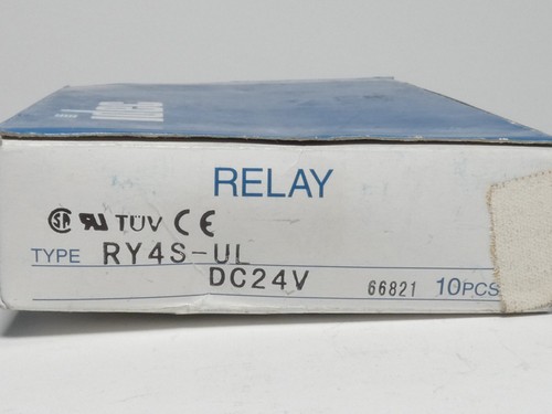 *Box of 10* Idec RY4S-UL Relay 24VDC - NEW Surplus! - Picture 2 of 7