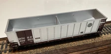 Walthers Trainline HO Santa Fe BNSF 668462 Bethgon Gondola Silver/Brown Loose