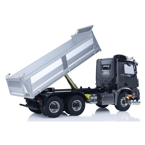 6WD 1/14 RC Hydraulic Dumper 3348 PNP Radio Control Tipper 2Speed Chassis Light - Picture 4 of 18