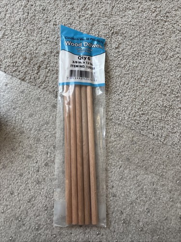 Handi Craft Dübel Pack 12" Länge 3/8" Durchmesser 5 Stück - Bild 1 von 2