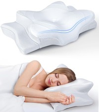 Ultra Pain Relief Cooling Pillow for Neck Support, Adjustable Cervical Pillow...