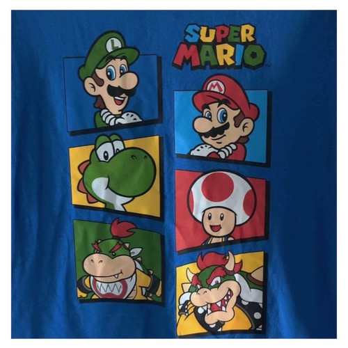 T-shirt grafica manica corta Nintendo ragazzo Super Mario taglia 18 - Foto 3 di 3