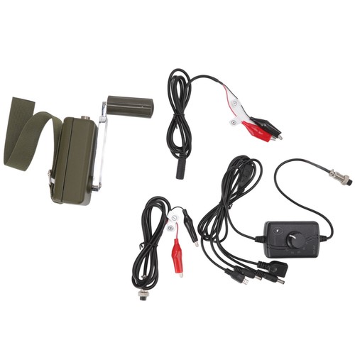 (Green)30W Hand Crank Generator Portable Manual Hand Crank Generator - Picture 22 of 24