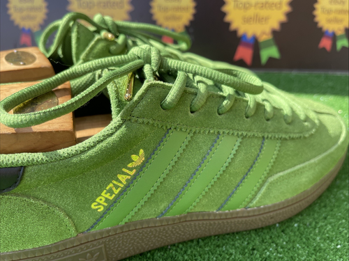 2021 Adidas Originals Handball Spezial SPZL ARDWICK Core Green C/W Mens Uk 10 - Picture 10 of 18