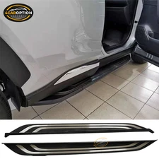 Fits 19-25 Toyota RAV4 OE Style Aluminum Running Boards Side Step Nerf Bar