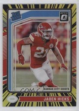 2024 Panini Donruss Optic Rated Rookie Electricity Prizm 40/75 Jaden Hicks 00ws