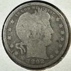 1892 25C Barber Quarter (87368)