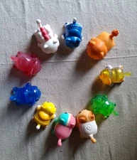 Litter Lot Of 10 Aphmau Mystery MeeMeows Mini Figure Various W/ Squishy