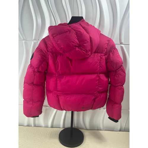 Obermeyer Pink Puffer Jacket Size Teen(8) Hooded Zip Winter Coat NEW w/ TAGS! - Picture 2 of 7
