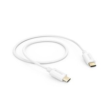 HAMA Ladekabel, USB-C - USB-C, 1 m, Weiß (00201590) #34535777
