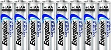Energizer Ultimate Lithium AA Batteries 8-Pack in Economical Bulk Packaging