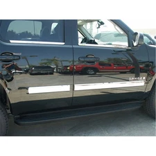 Door Moldings 4-Piece Trim Kit for 2007-2008 Tahoe Chrome