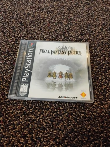 Final Fantasy Tactics PlayStation ps1 Black us cib Tested
