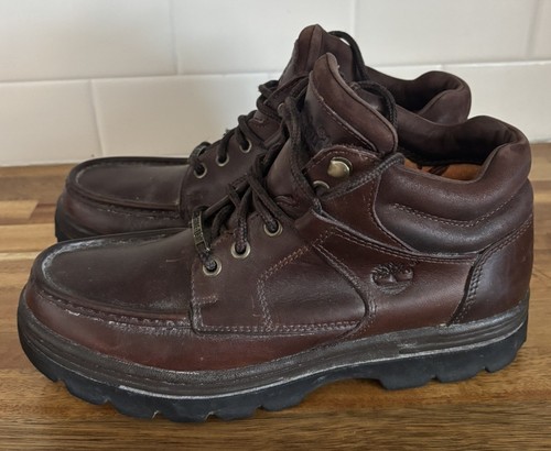 Timberland Damen Paige Braun Leder Gore-Tex Wasserdicht Chunky Stiefel 9,5 - Bild 2 von 8