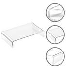  Acrylmonitor Stand Clear Monitor Stand Clear Monitor Riser für Home Office