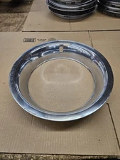 One 15"x8" 15x8 Corvette Rally Wheel Trim Ring GM # 3923626 BAD CONDITION- READ