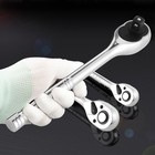 72 Teeth -V 1/2 Inch Ratchet Wrench Quick Release Socket Spanner Repair Tool