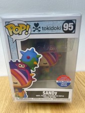 Funko Pop! Vinilo: Tokidoki - Sandy #95 Toy Tokyo LE con protector suave