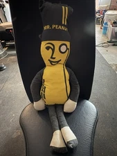 Vintage Planters MR. PEANUT Stuffed Plush Toy Doll Advertising Promo 20"