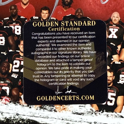 Foto firmada por Adam Sandler y Bill Goldberg del patio más largo 8x10 certificado de autenticidad holograma - Imagen 5 de 6