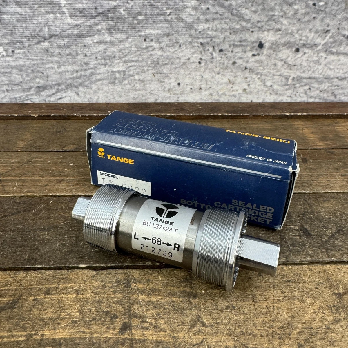 Tange Ln-3912 Square Taper BB Bottom Bracket 68mm X 110.5mm
