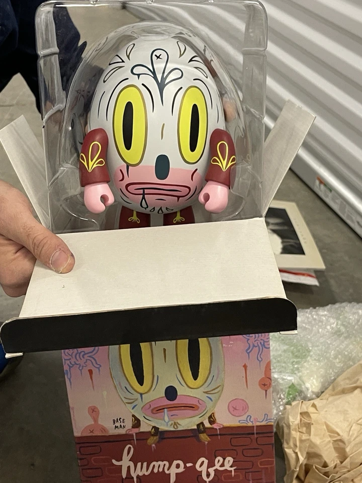 Gary Baseman 8" "Hump-QEE Dump-QEE Egg" Edición de 500 Toy2r Nuevo En Caja 2005 Foto 3 de 4