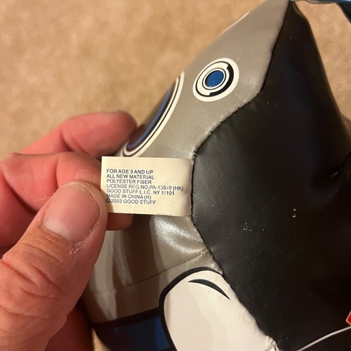 Detroit Lions Helm Plüsch Saugnapf Aufhänger Vintage 2002 Good Stuff Vinyl NFL - Bild 8 von 9