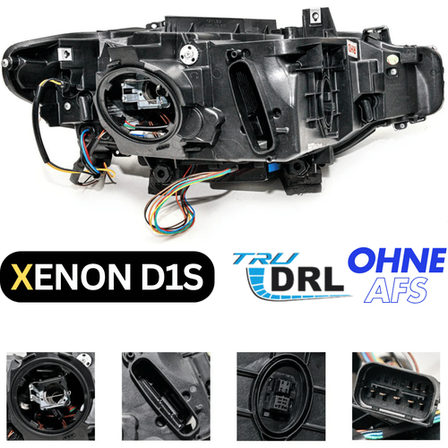 Xenon Scheinwerfer Set Angel Eyes LED TFL Chrom für BMW 3er F30 F31 2011–2015 - Bild 2 von 4