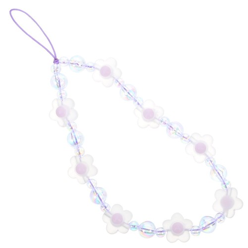 Wrist Rope Hanger Chain Phone Strap Beaded Wristlet Mobile Lanyard - 第 3/12 張圖片