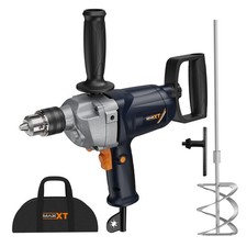 Drill Mixer Set with Spade Handle 1/2 inch Electric Corded Mixing Drill Machi...