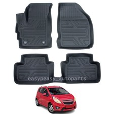 3d Floor Mats Liners For Chevrolet Chevy Spark 2013-2015 Tpe All-weather 3pcs 3d Floor Mats Liners For Chevrolet Chevy Spark 2013-2015 Tpe All-weather 3pcs