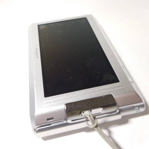 SONY Cyber Shot DSC-T77 Silver Camera w/Battery Charger Memory Stick Japanese - Picture 19 of 22