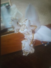 Lily of the valley embroidered flowers