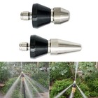 High Pressure Drain Jetter Hose Nozzle 5000 PSI for 14 Pressure Washer Use
