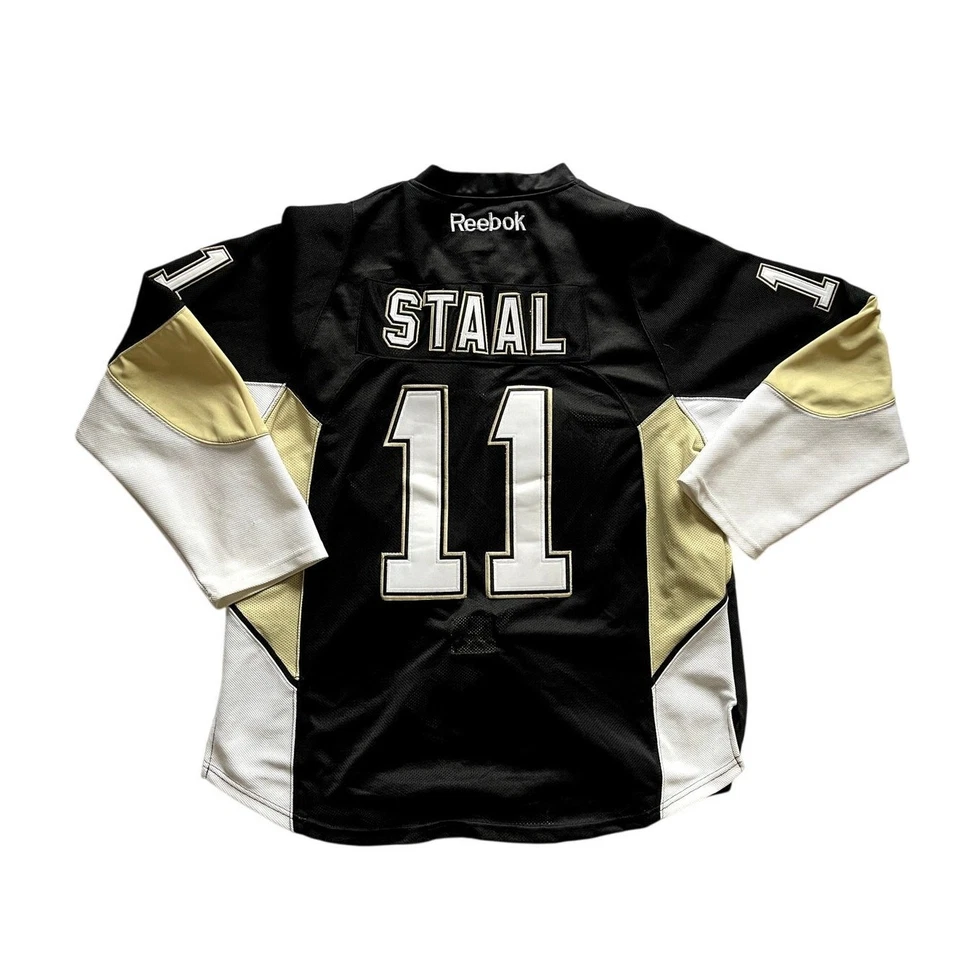 Camiseta Reebok CCM Pittsburgh Penguins Jordan Staal #11 NHL Hockey Talla 48 Foto 2 de 4