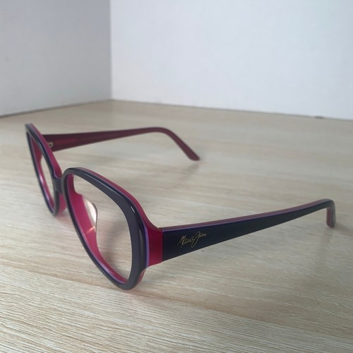 Maui Jim Swept Away MJ733-08B Sunglasses Blue Magenta 56-18-140 Italy - Picture 3 of 8