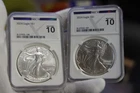 (2) 2024 US Silver Eagles $1 NGCX10 Perfect Grade.