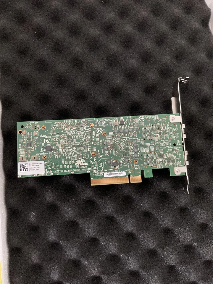 Dell / Broadcom 5711 Dual Port 10gbe Ethernet Network Adapter 0KJYD8 Tested - Image 2 of 4