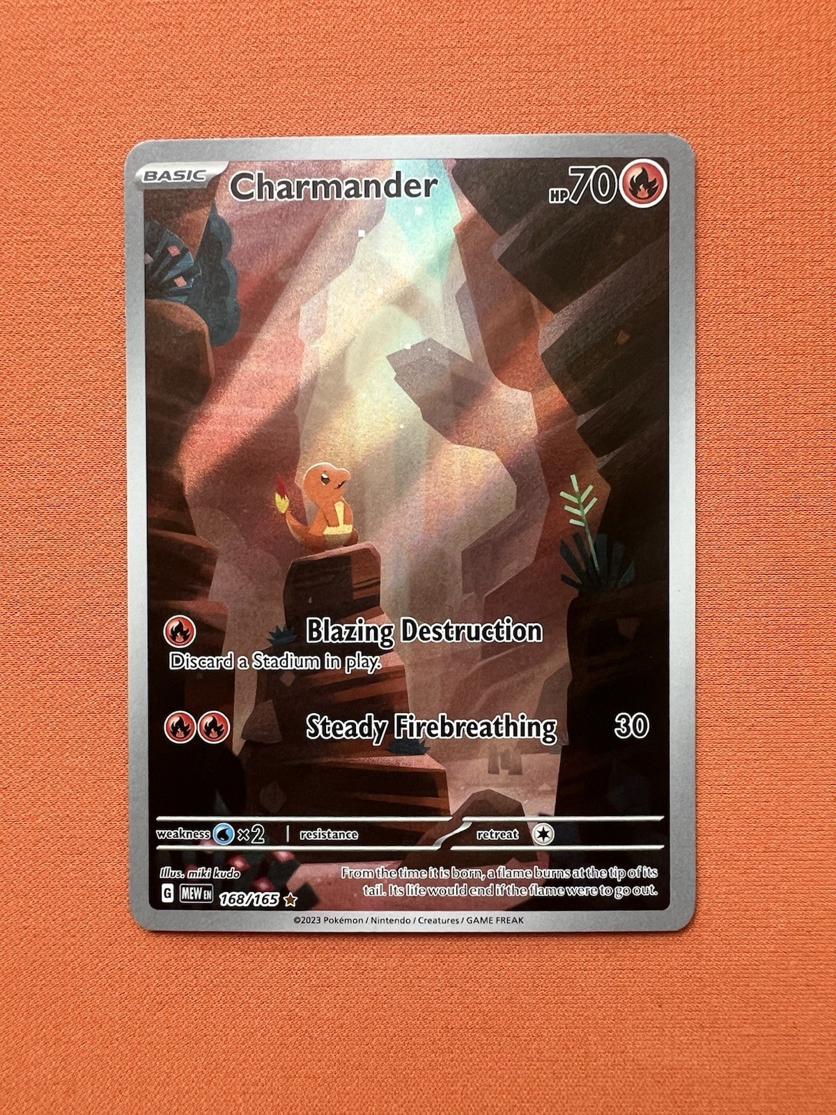 Charmander 168/165 Sv: Scarlet & Violet 151 Holo Near Mint NM Pokemon TCG