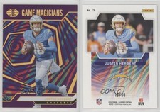 2024 Panini Illusions Game Magicians Purple /50 Justin Herbert #13