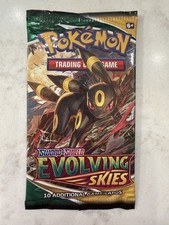 Pokémon TCG Sword & Shield Evolving Skies SINGLE Booster Pack-Umbreon Art SEALED