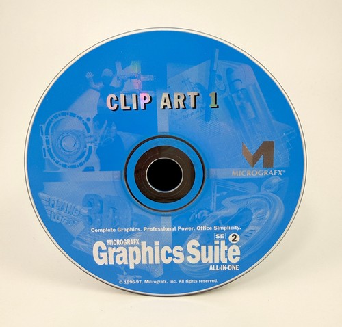 Micrografx Graphics Suite SE2 With Clip Art Discs | SEE DESCRIPTION - Picture 2 of 5
