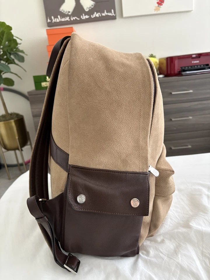 BRUNELLO CUCINELLI Suede Backpack - Image 2 of 4
