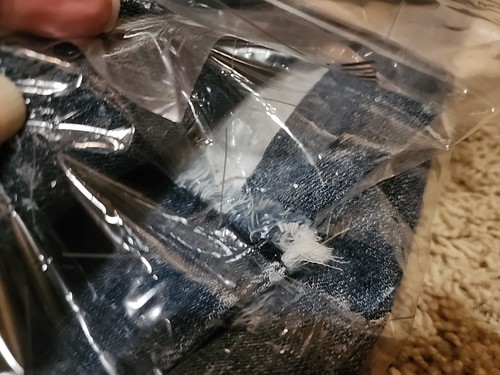 NWT CAbi Blue Ribbon Wash High-Low Crop, Style# 6281, Size 6 - Picture 7 of 7